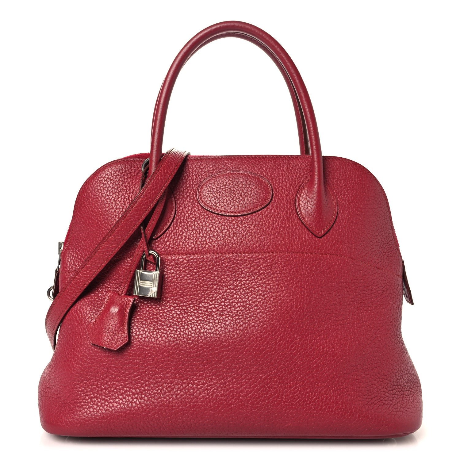 Hermes Taurillon Clemence Bolide 31 Bois De Rose