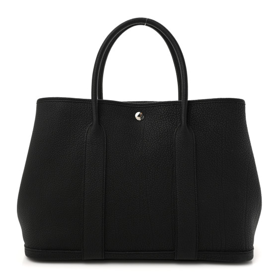 Hermes Negonda Garden Party Tote 36 MM Black