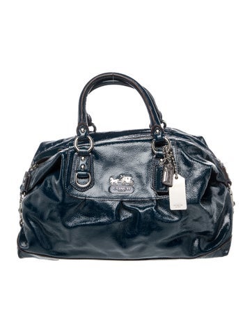 Patent Leather Top Handle Bag