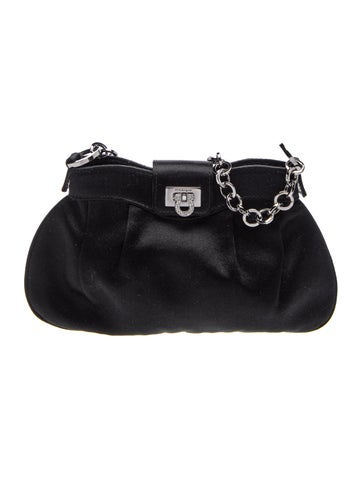 Ferragamo Satin Clutch