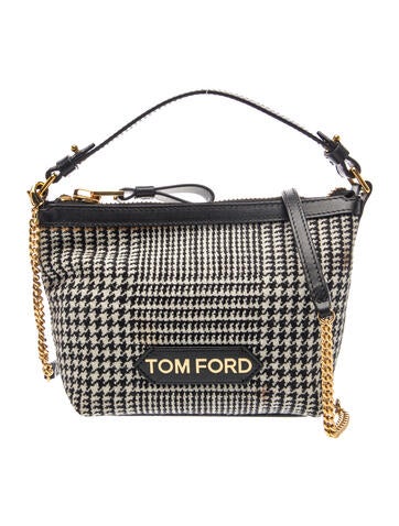 Tom Ford Tweed Crossbody Bag