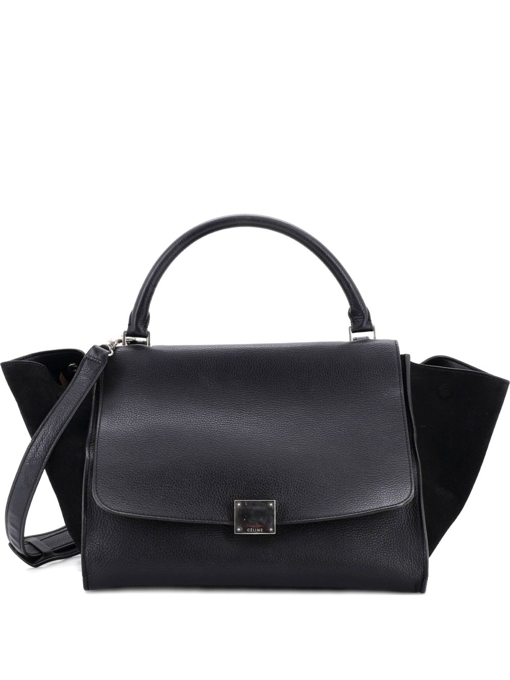 Celine Trapeze Bag Leather Medium satchel