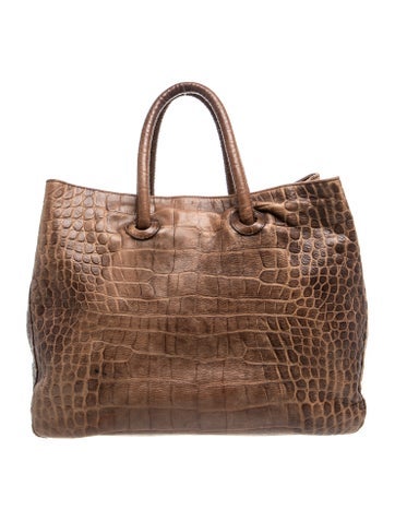 Leather Top Handle Bag