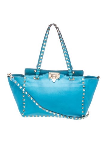 Rockstud Top Handle Bag