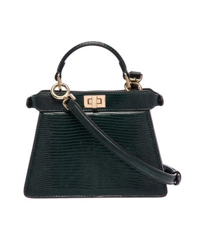 Fendi Lizard Peekaboo Petite 2023