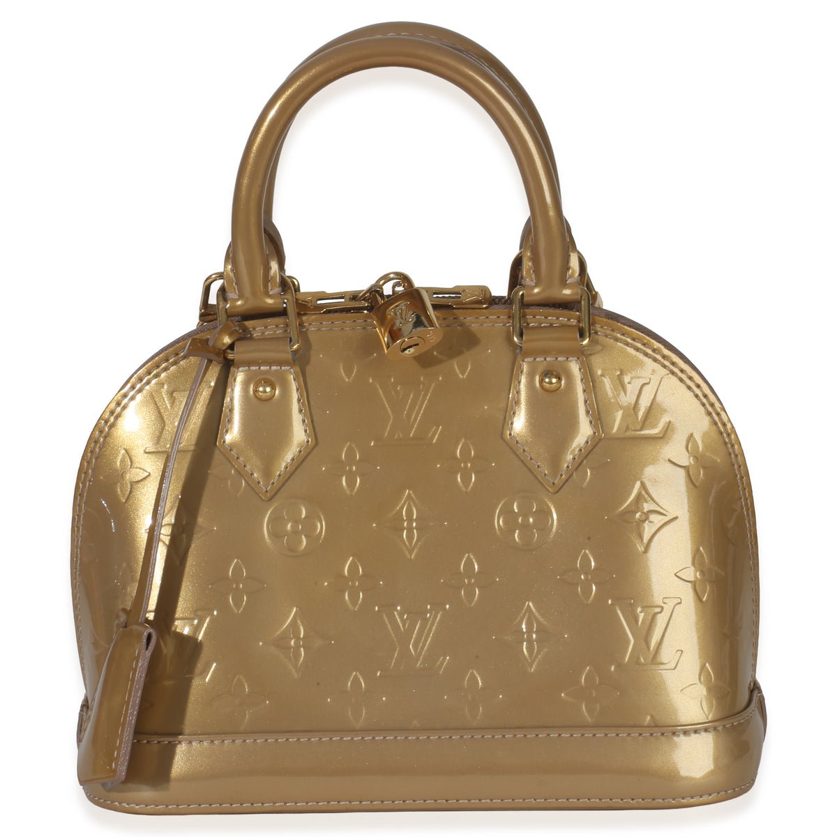 Beige Poudre Monogram Vernis Alma BB