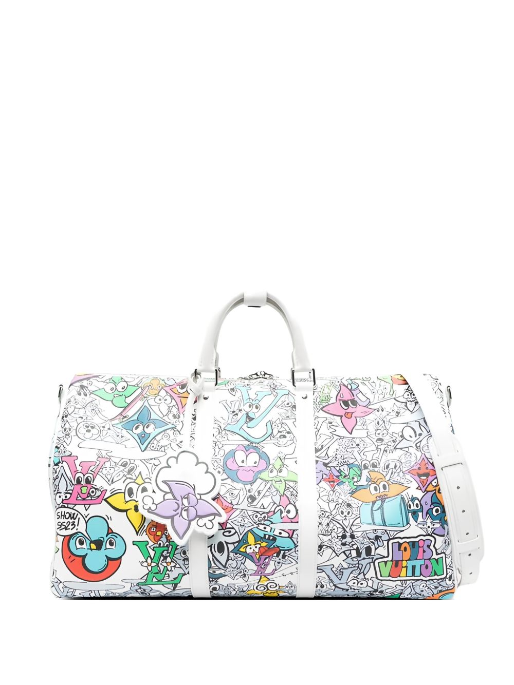 2023 50 Keepall Bandoulière Comics holdall bag