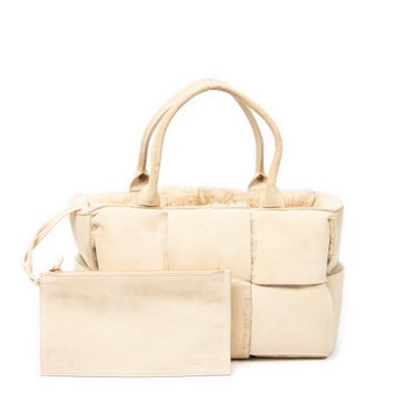 Bottega Veneta Canvas Small Arco Tote