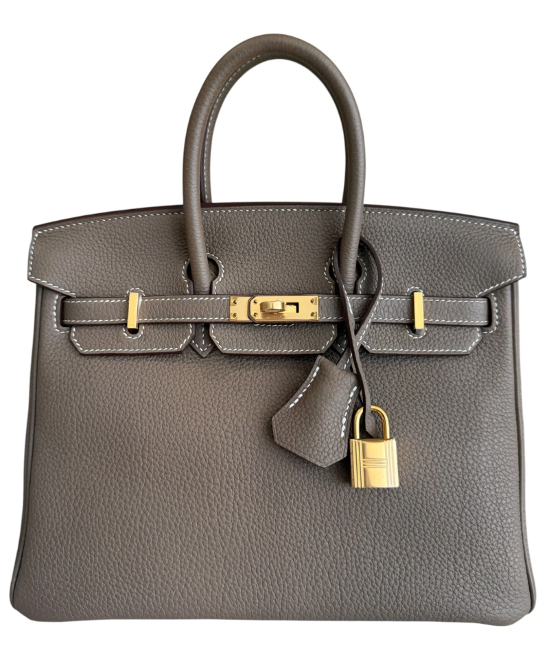 Etoupe Togo Birkin 25 Gold Hardware, 2021