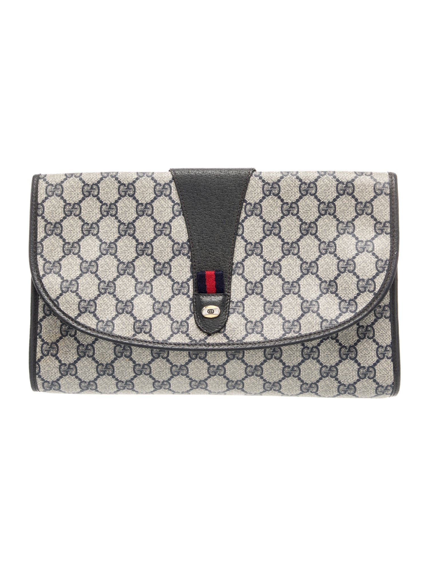 Gucci GG Plus GG Supreme Clutch