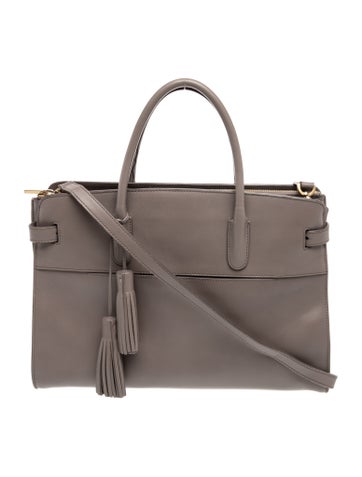 Cuyana Leather Top Handle Bag