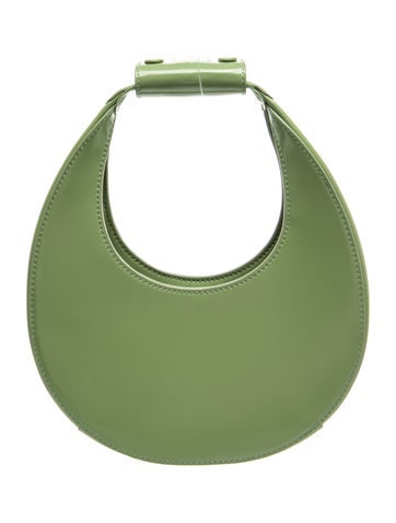Staud Leather Moon Crescent Bag Mini