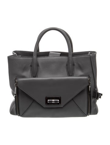 Leather Top Handle Bag
