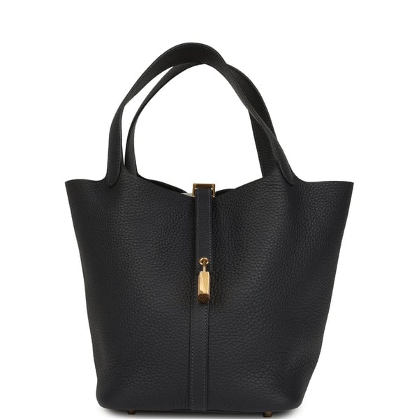 Hermes Hermes Picotin Lock 22 Caban Clemence Gold Hardware