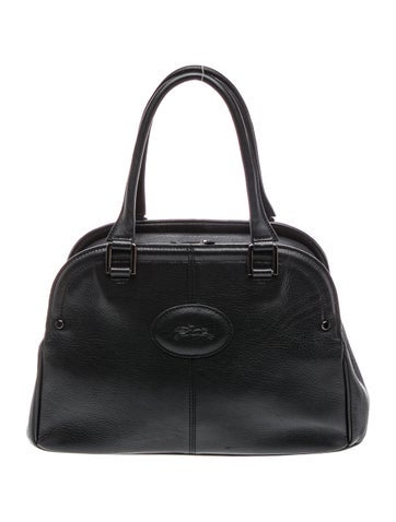 Leather Top Handle Bag
