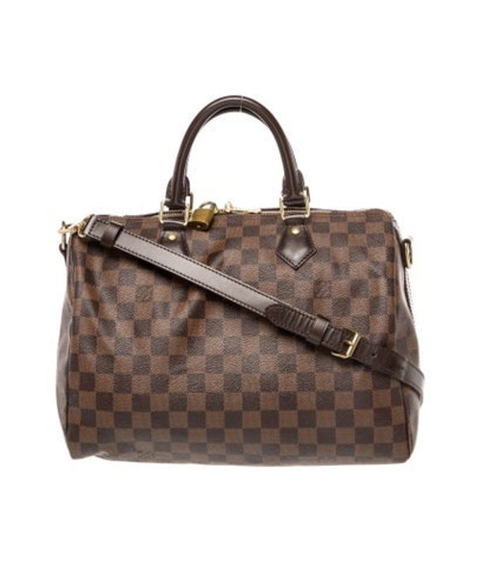 Louis Vuitton Vuitton Damier Ebene Speedy Bandouliere 30