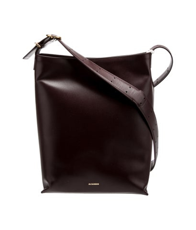 Jil Sander Sander Leather Cannolo W Tags