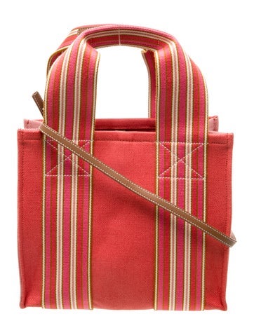 Loro Piana Canvas Canvas Suitcase Stripe