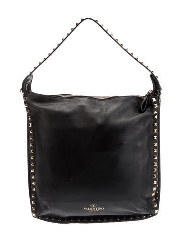 Valentino Rockstud Top Handle Bag