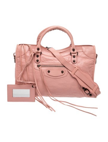 Leather Top Handle Bag