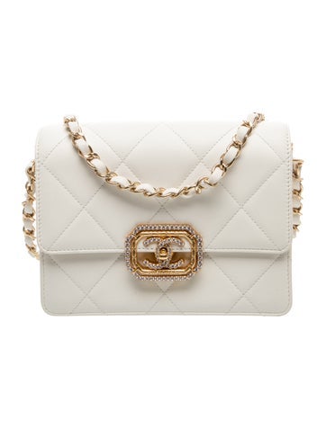 Strass CC Mini Flap Bag