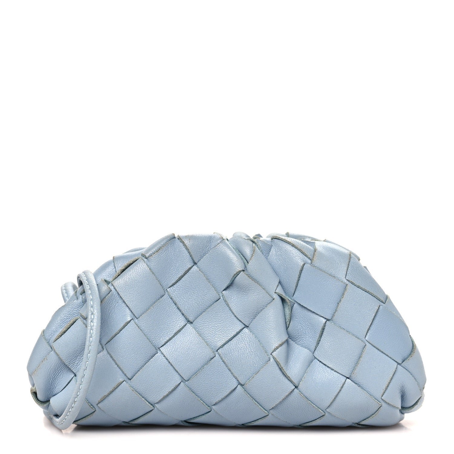 Bottega Veneta Nappa Intrecciato Coin Purse Ice