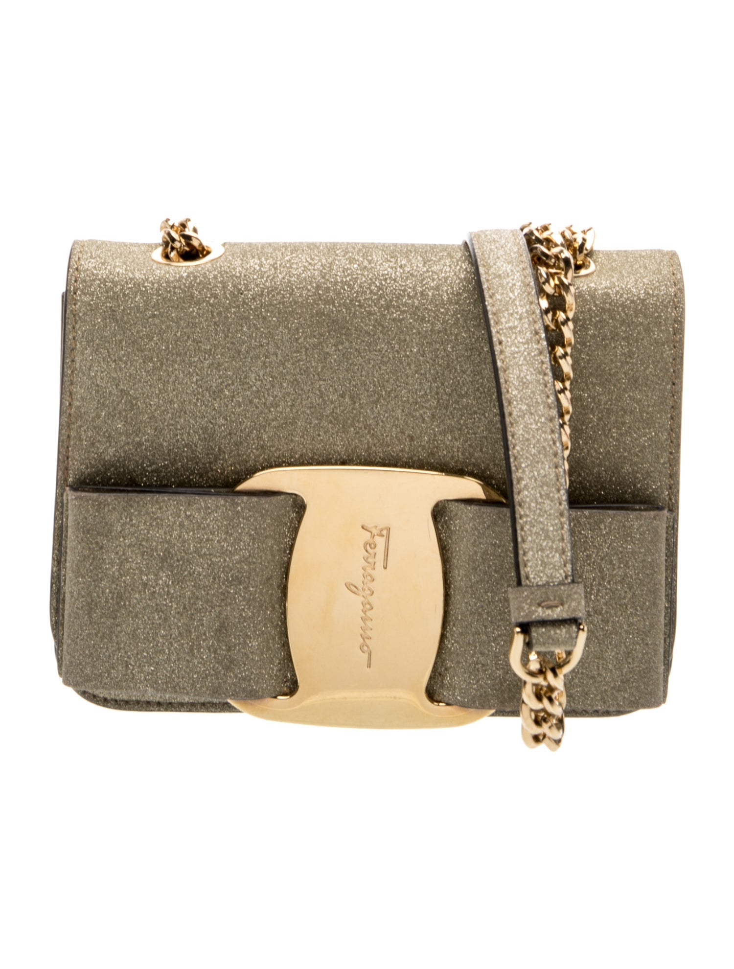 Ferragamo Glitter Crossbody Bag