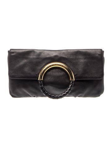 Michael Kors Leather Clutch