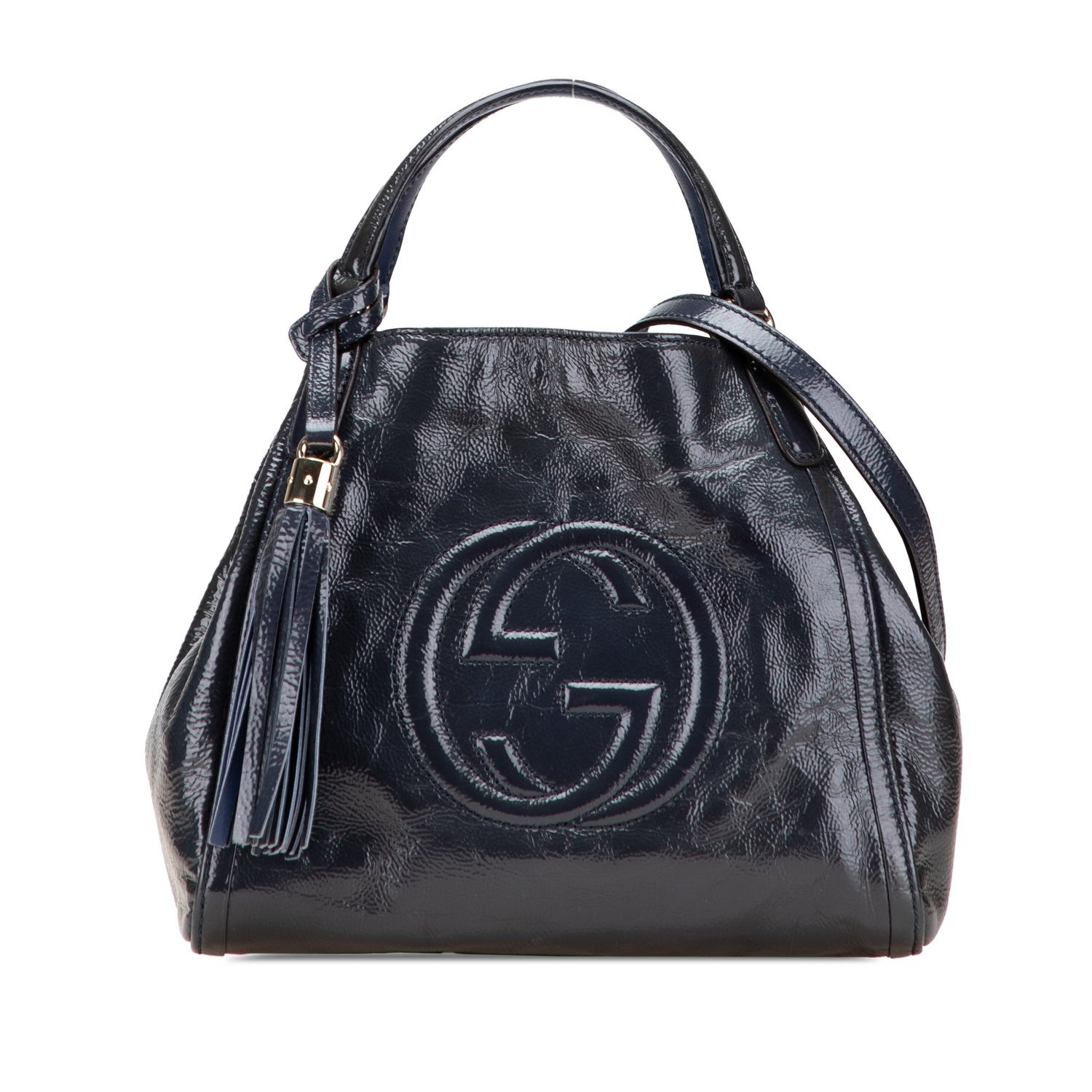 Patent Leather Small Patent Soho Satchel