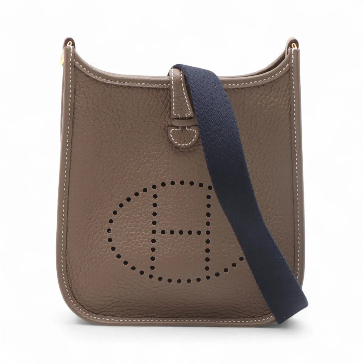 Hermès evelyn 16 TPM Amazon Taurillon Clemence Etoupe Gold Metal Fittings
