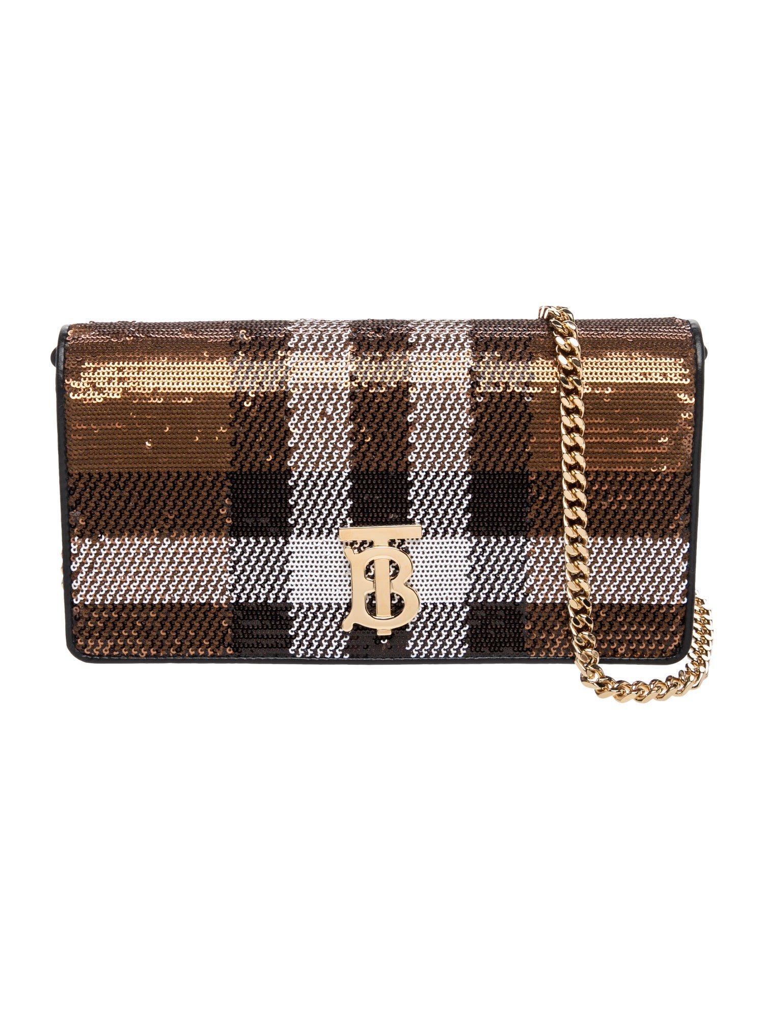 TB Monogram Crossbody Bag