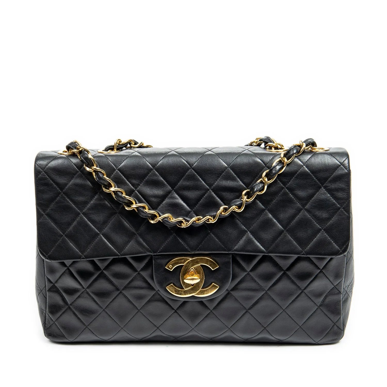 Leather Classic Maxi Jumbo XL Flap