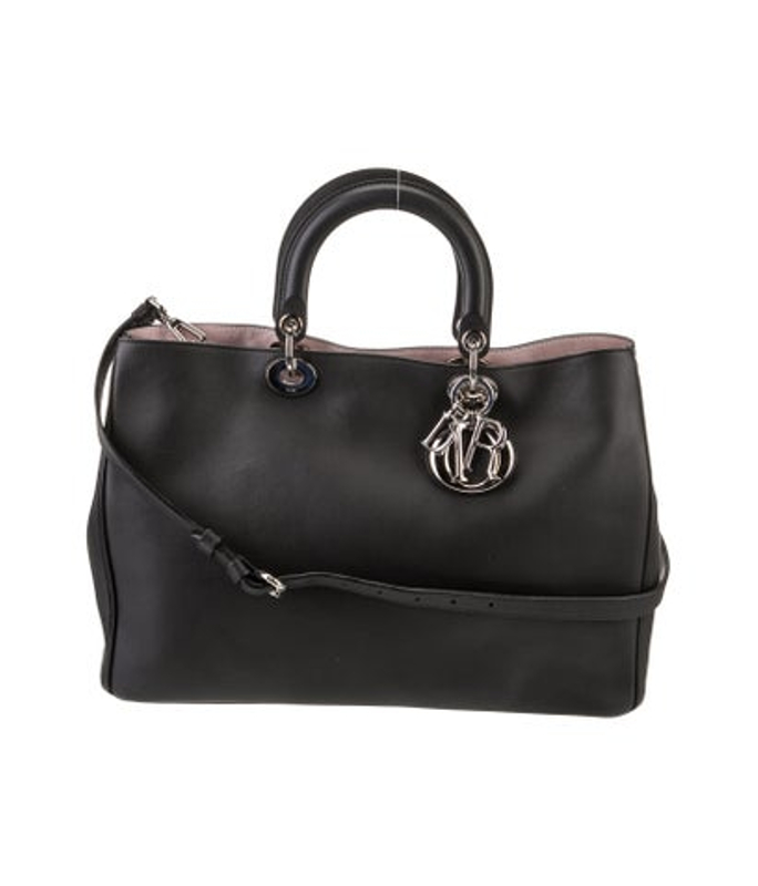 Dior Dior Leather Top Handle Bag