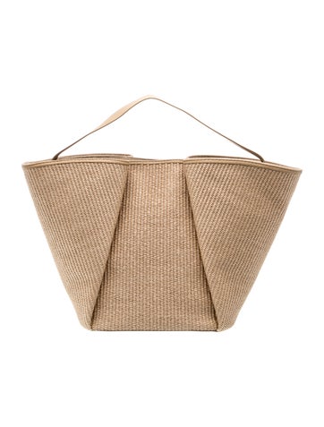 Raffia Top Handle Bag w/ Tags