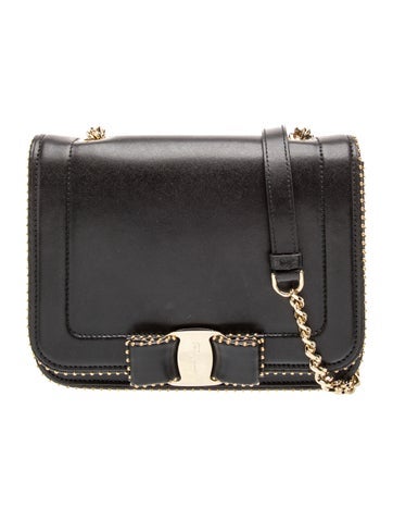 Ferragamo Leather Shoulder Bag