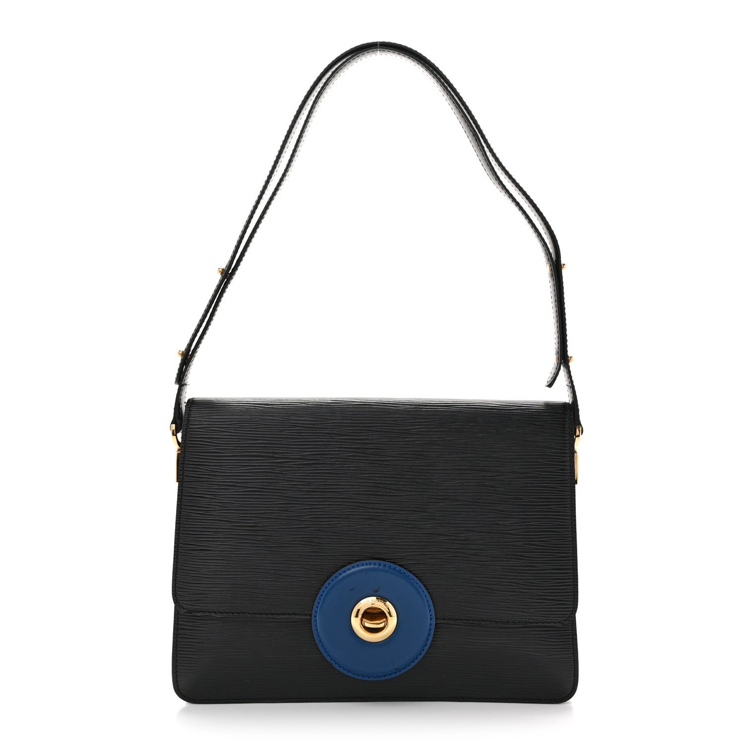 Louis Vuitton Epi Sac Friedland Black Blue