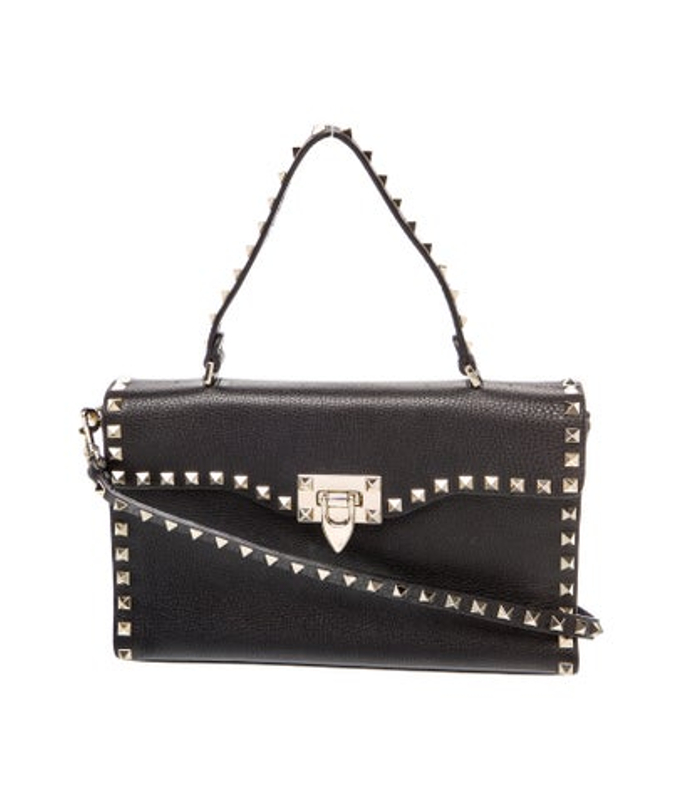 Valentino Leather Top Handle Bag
