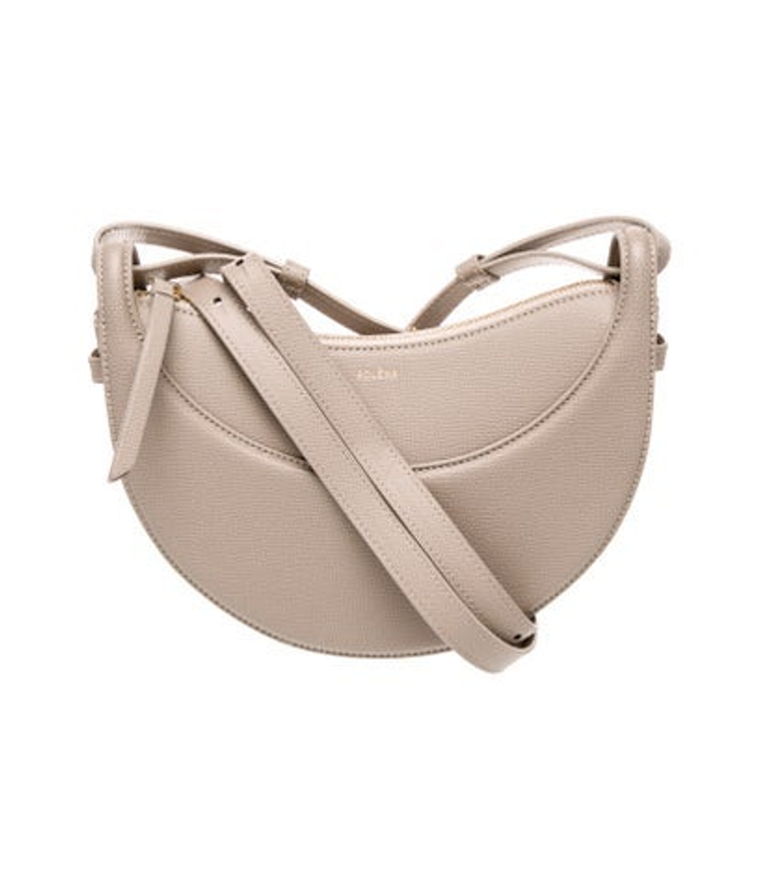 Polene Leather Messenger Bag