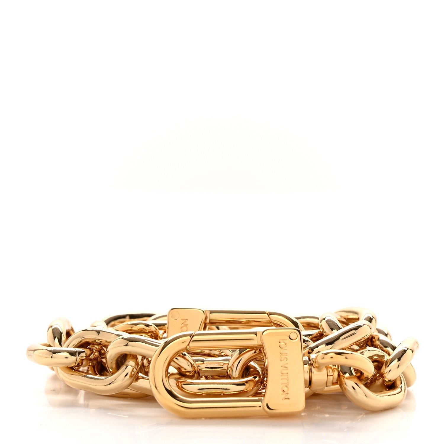 Louis Vuitton Pochette Metis East West Chain Strap Gold
