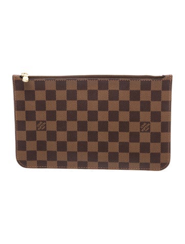 Damier Ebene Neverfull Pouch