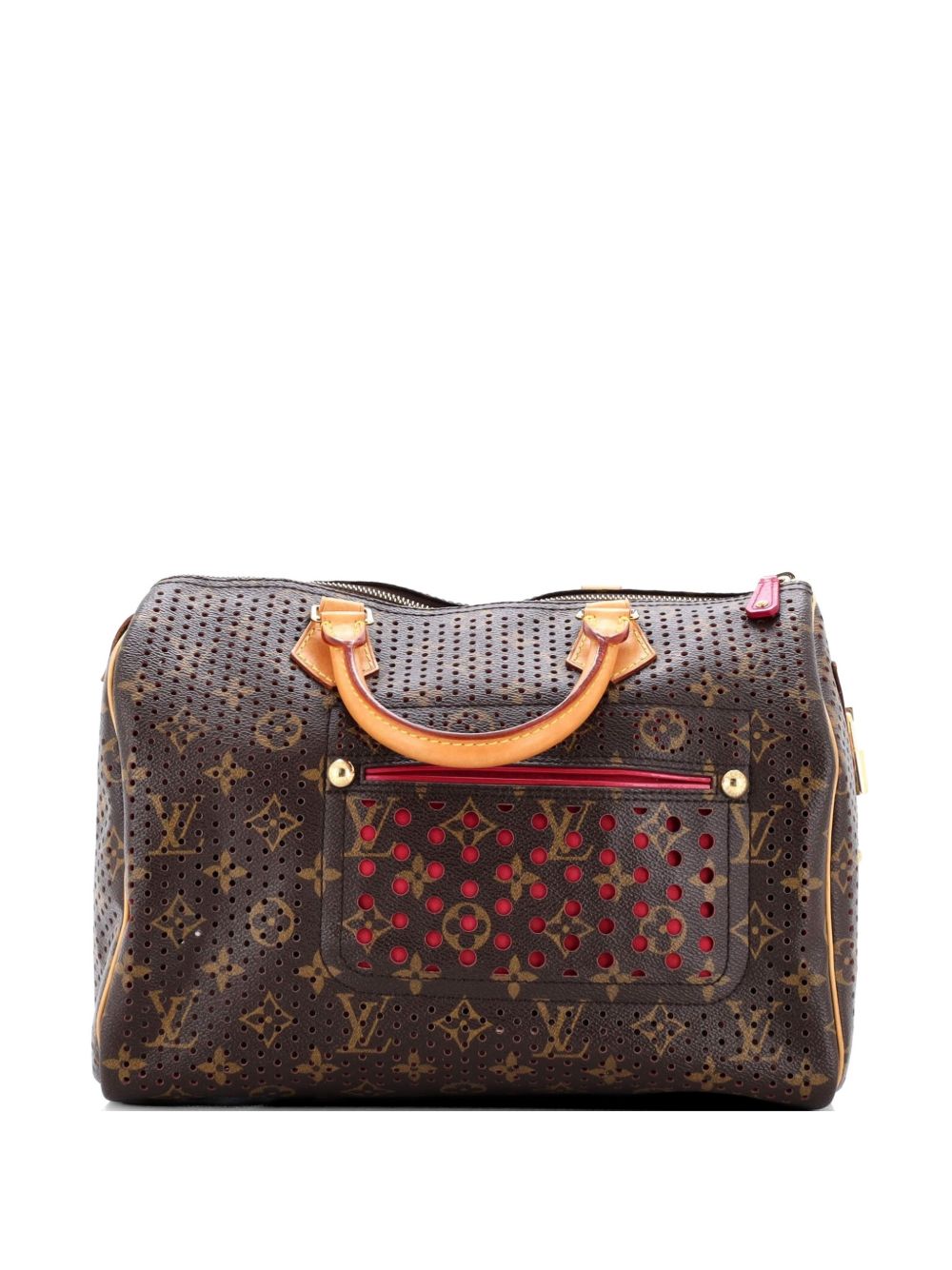 Speedy Handbag Perforated Monogram Canvas 30 satchel