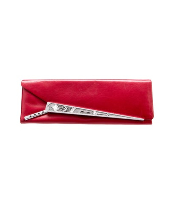 Judith Leiber Leiber Leather Clutch