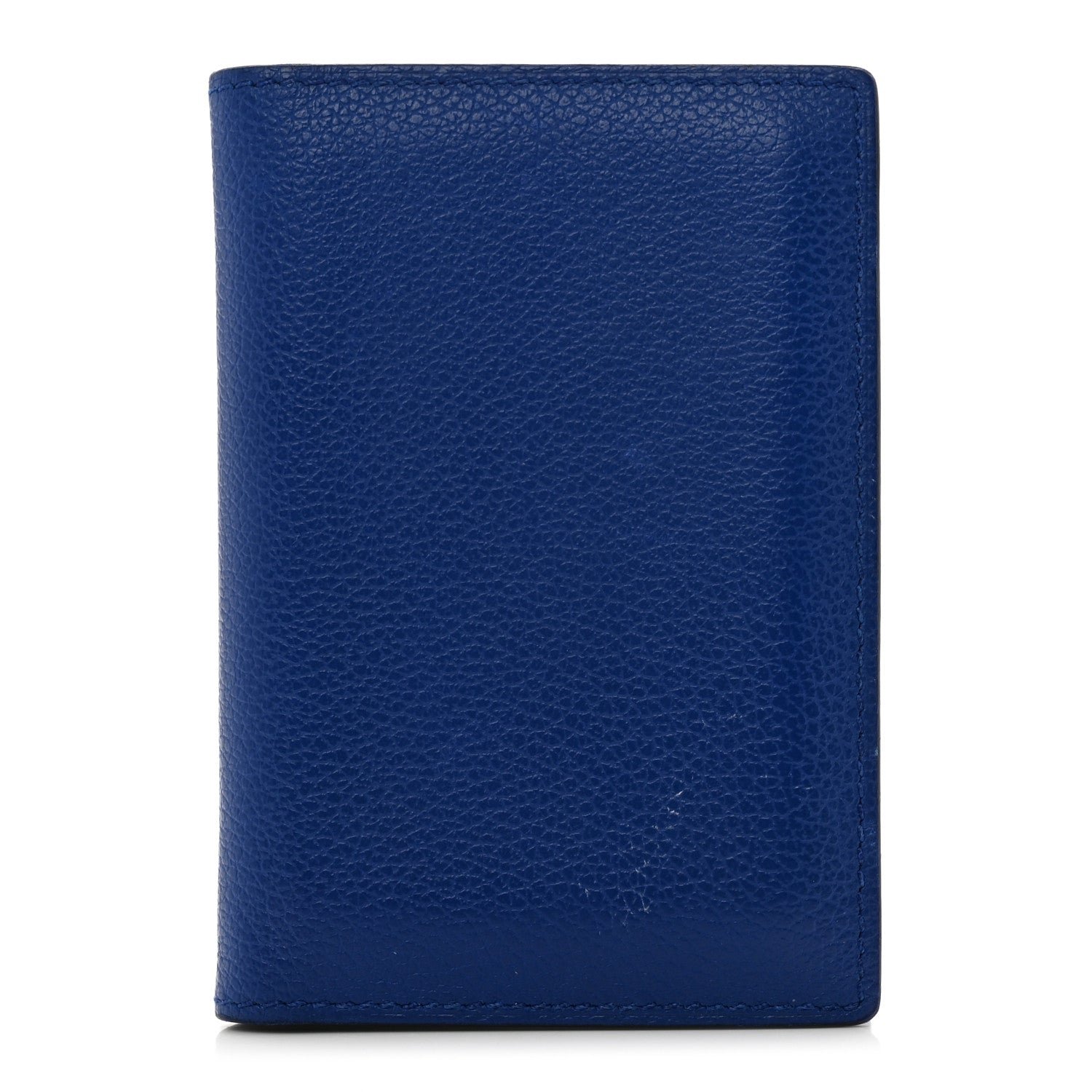 Hermes Evercolor MC² Euclide 4CC Jungle Card Holder Bleu Electrique