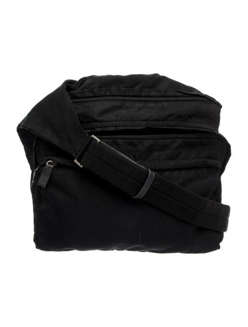 Tessuto Nylon Messenger Bag