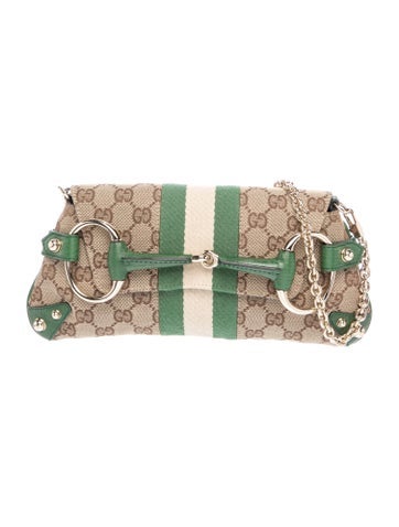 GG Canvas Horsebit Chain