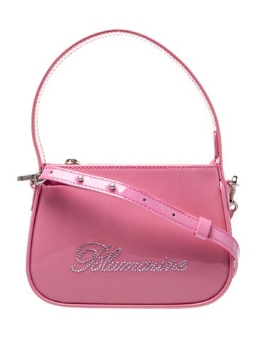 Blumarine Leather Top Handle Bag