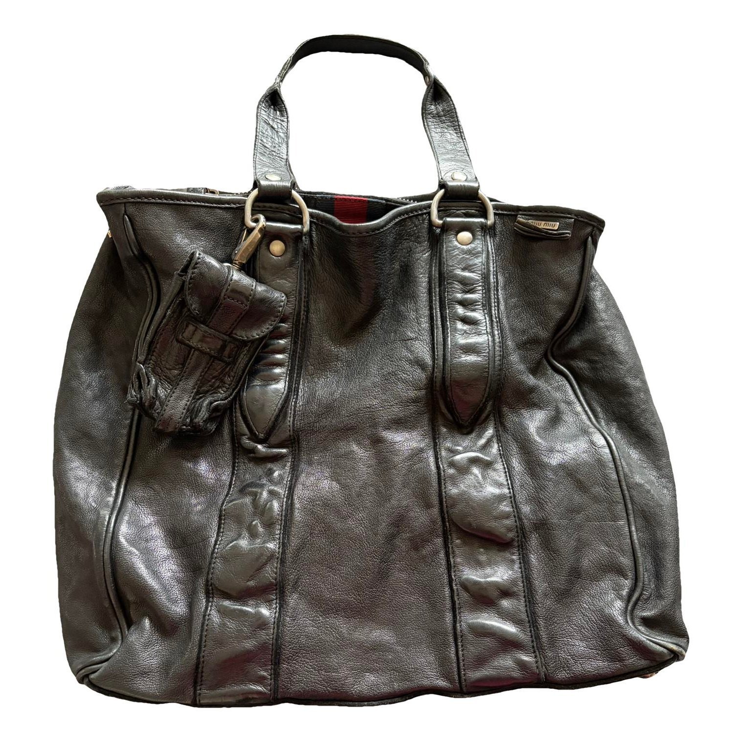 Leather handbag