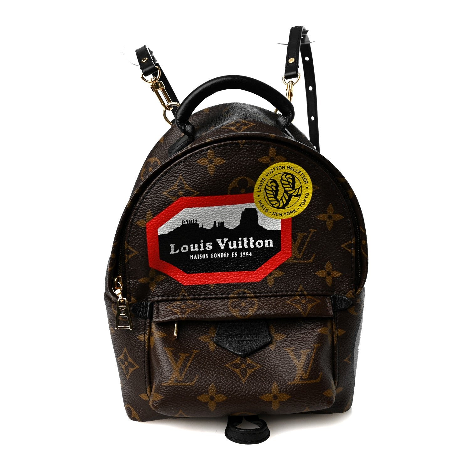 Louis Vuitton Monogram World Tour Palm Springs Backpack Mini