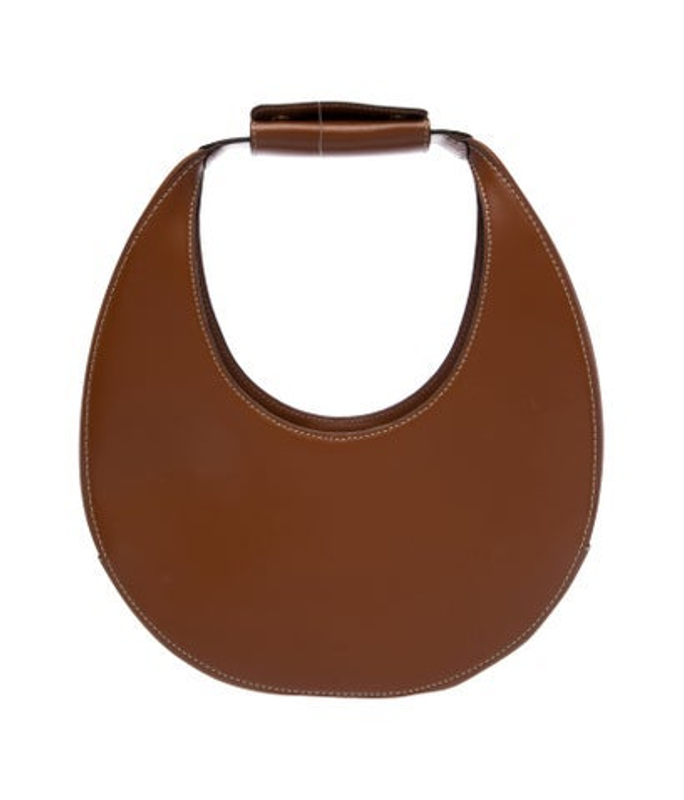 Staud Leather Top Handle Bag