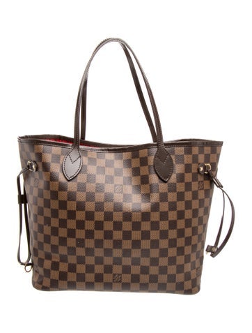 Damier Ebene Neverfull w/Pouch MM